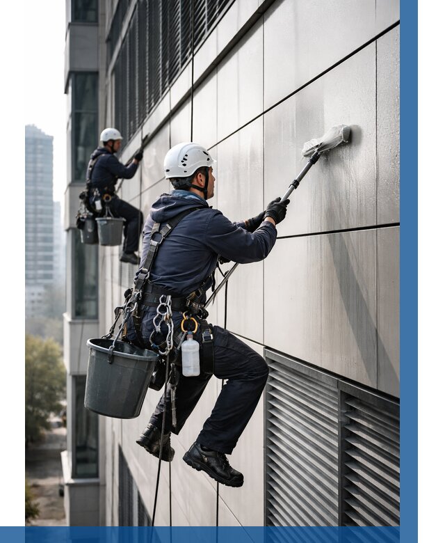 Мойка вентилируемого фасада в Борзе от 258 р. | ВЫСОТНИК-Бря