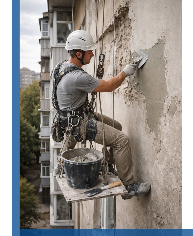 Восстановление фасадной штукатурки в Борзе с гарантией качества