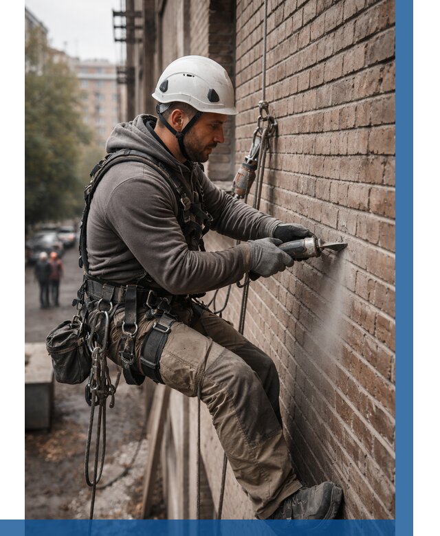 Расшивка кирпичных швов в Борзе от 618 р. | ВЫСОТНИК-Бря