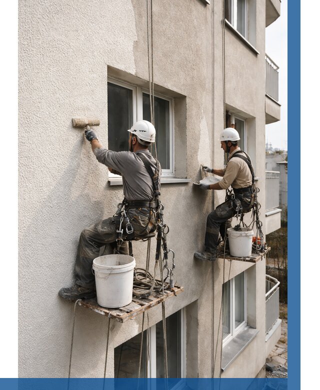 Нанесение короеда на фасад в Борзе от 464 р. | ВЫСОТНИК-Бря