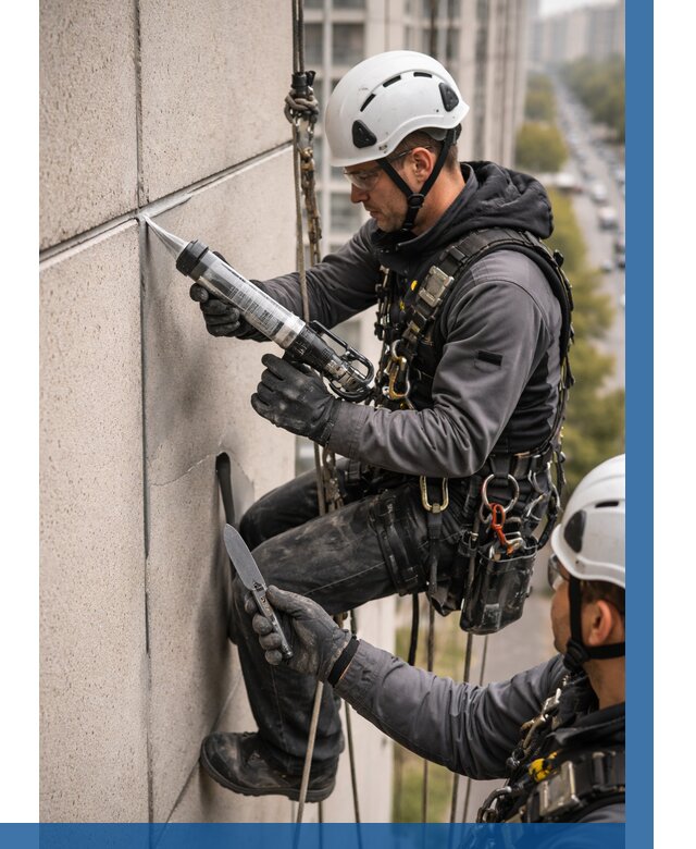 Первичная герметизация швов в Борзе от 618 р. | ВЫСОТНИК-Бря