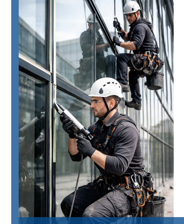 Герметизация витражных швов в Борзе для зданий и фасадов