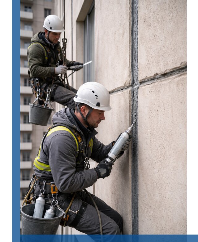 Герметизация деформационных швов фасада в Борзе качественно