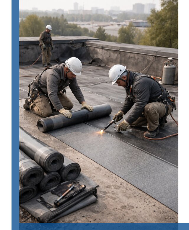 Монтаж мягкой кровли в Борзе профессионально и надежно