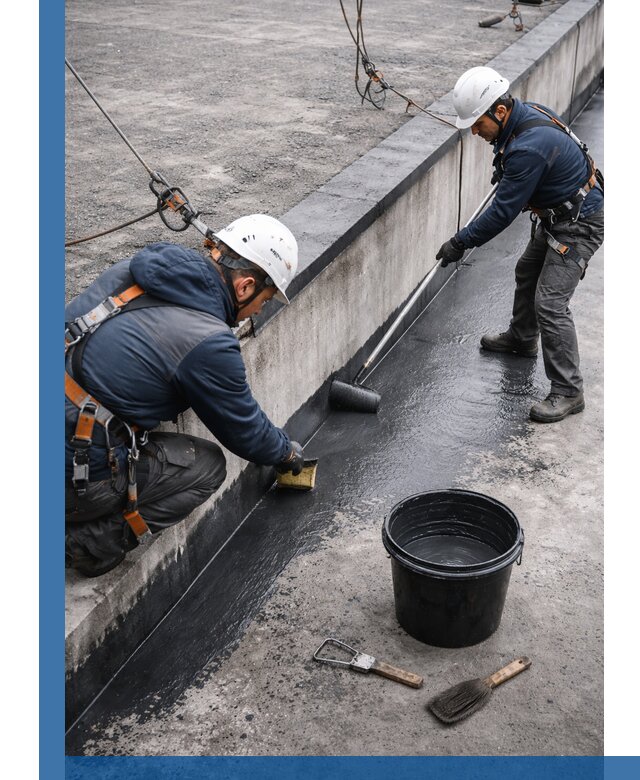 Гидроизоляция кровли жидкой резиной профессионально в Борзе