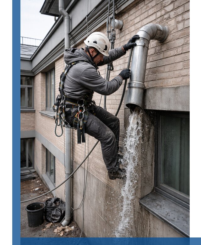 Профессиональная прочистка водосточных труб в Борзе с гарантией