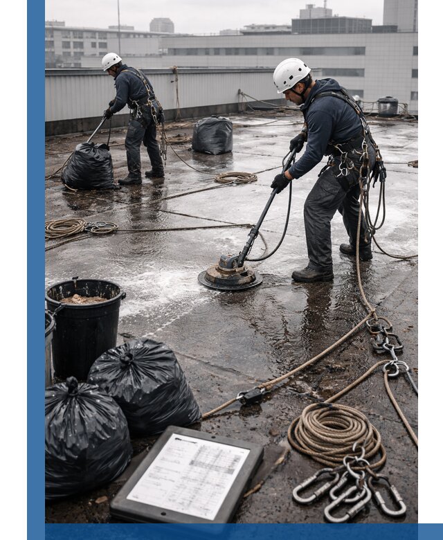 Плановая очистка кровли по графику в Борзе для безопасности