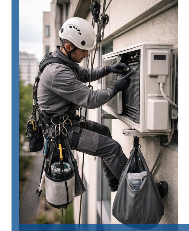 Обслуживание внешнего блока кондиционера в Борзе профессионально