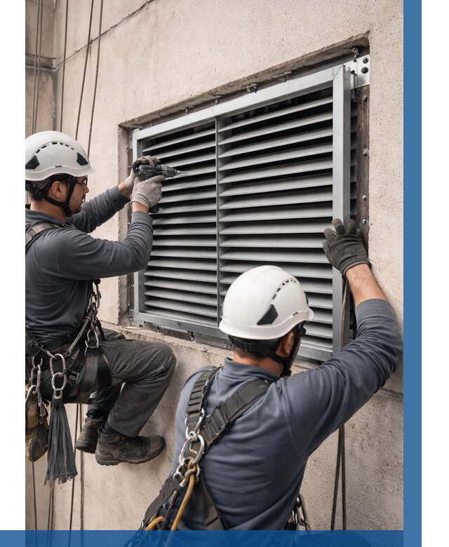 Монтаж вентиляционных решеток в Борзе от 4635 р. | ВЫСОТНИК-Бря