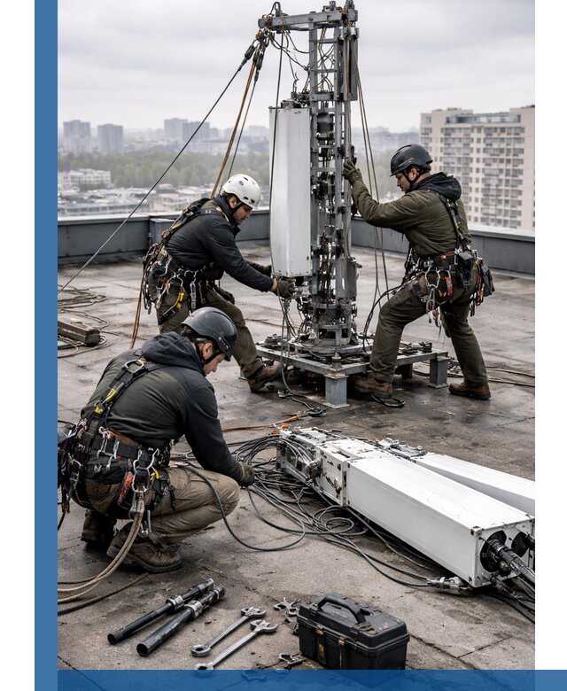 Демонтаж антенн на крыше зданий в Борзе с гарантией