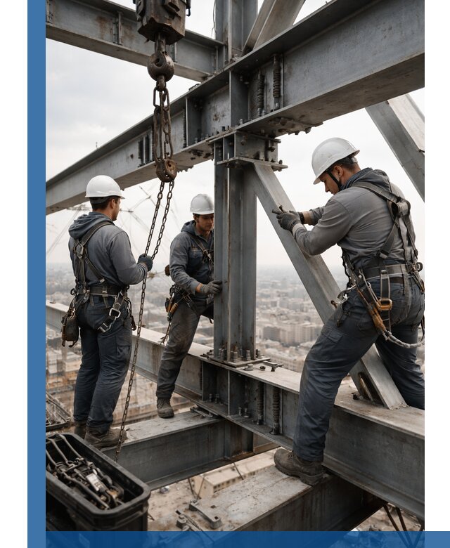 Профессиональный монтаж металлоконструкций на высоте в Борзе