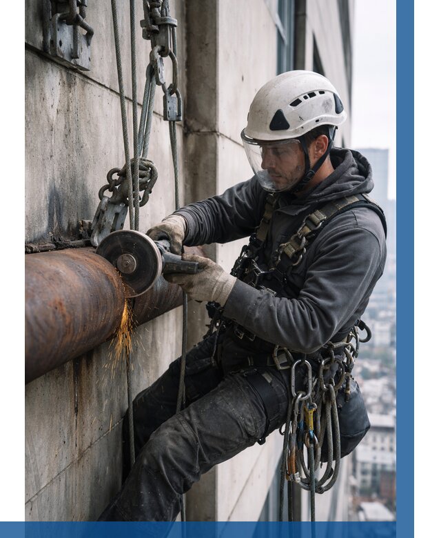 Резка металла на высоте в Борзе по цене от 4635 р. | ВЫСОТНИК-Бря