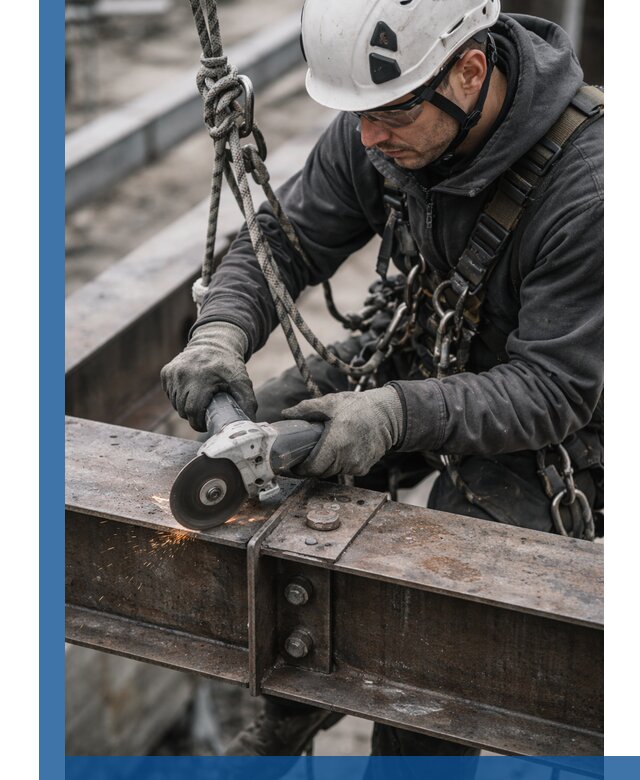 Резка металла на высоте в Борзе для зданий и конструкций