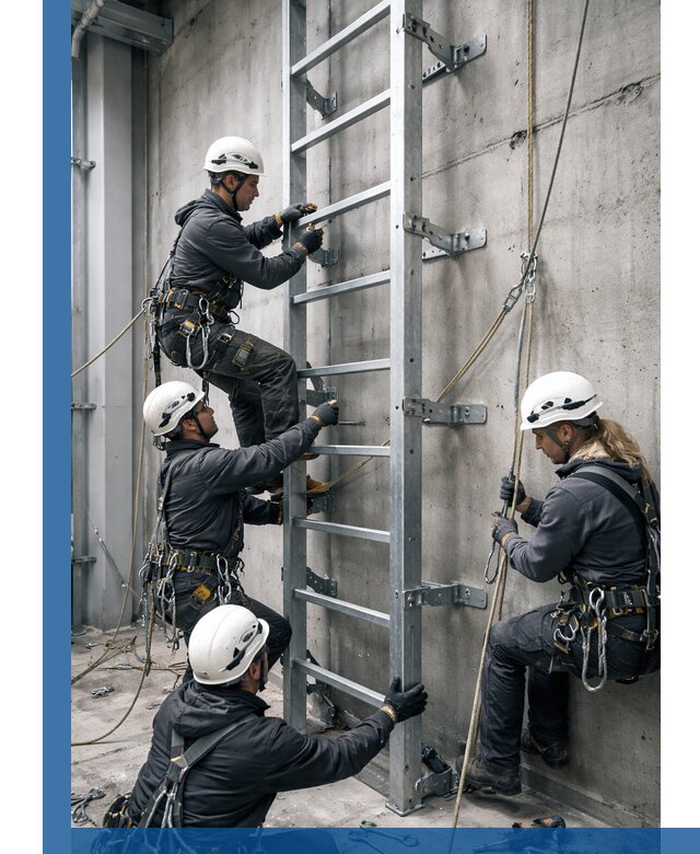 Монтаж металлических лестниц в Борзе под ключ со гарантией