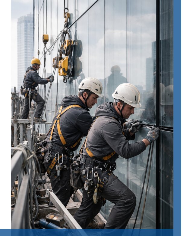 Структурное остекление фасадов в Борзе от 9786 р. | ВЫСОТНИК-Бря