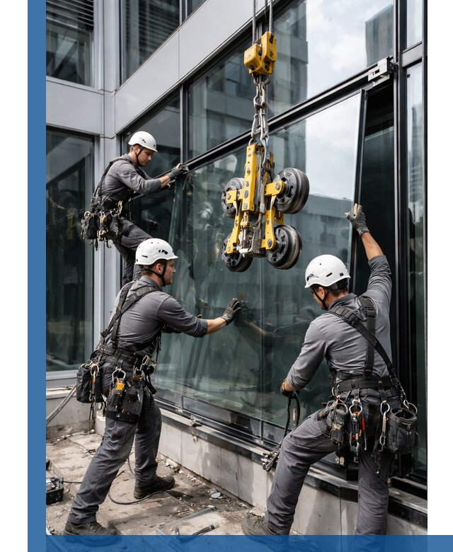 Структурное остекление фасадов в Борзе монтаж и обслуживание