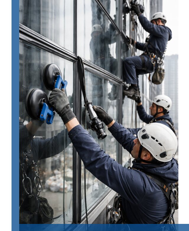 Радиусное остекление фасадов под ключ в Борзе с гарантиями