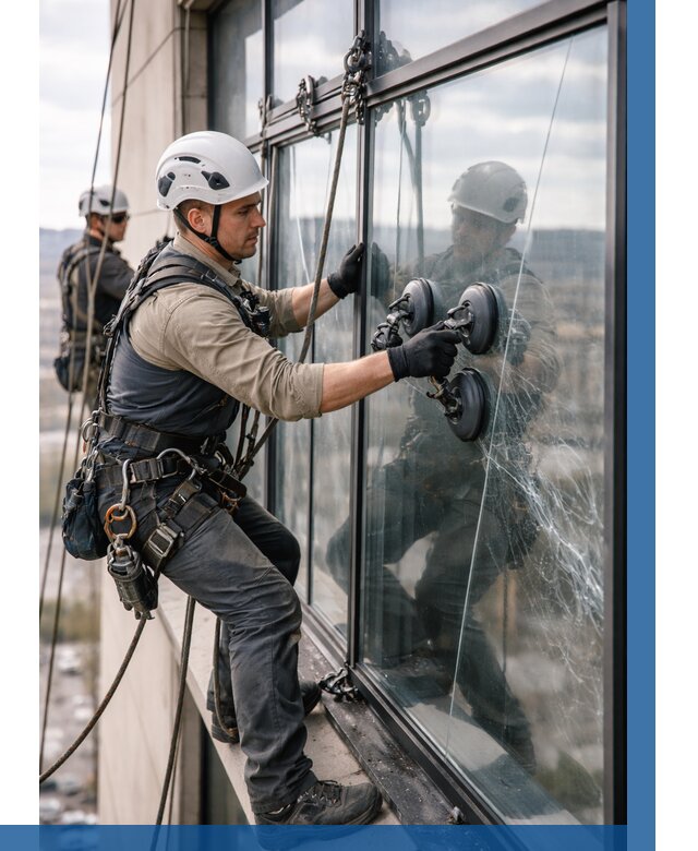 Замена стекла в витраже в Борзе под ключ от 8756 р. | ВЫСОТНИК-Бря