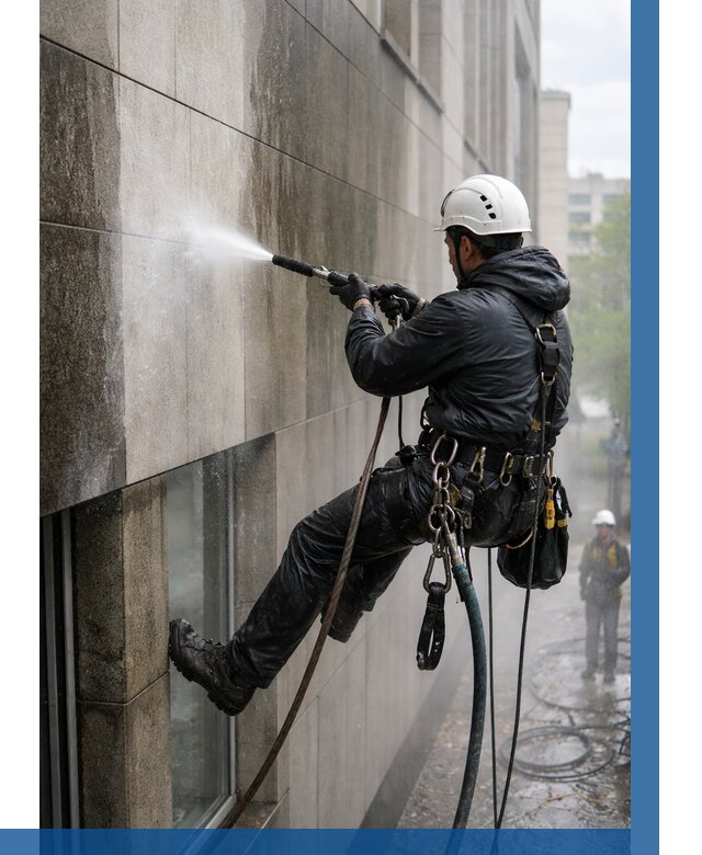 Гидроструйная очистка поверхностей в Борзе от 876 р. | ВЫСОТНИК-Бря