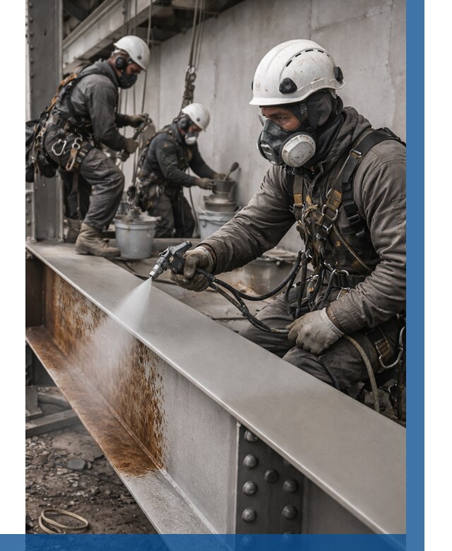 Антикоррозионная покраска металла в Борзе от 721 р. | ВЫСОТНИК-Бря