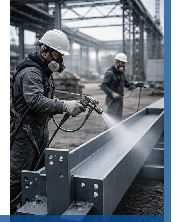 Антикорроз. обработка металлоконстр. в Борзе от 464 р. | ВЫСОТНИК-Бря