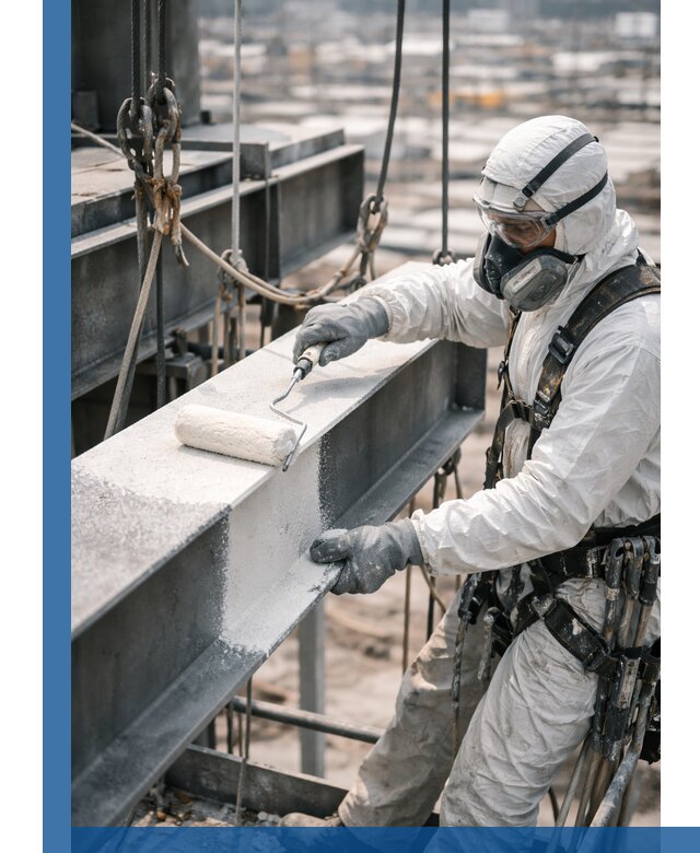 Профессиональная огнезащитная обработка металлоконструкций в Борзе