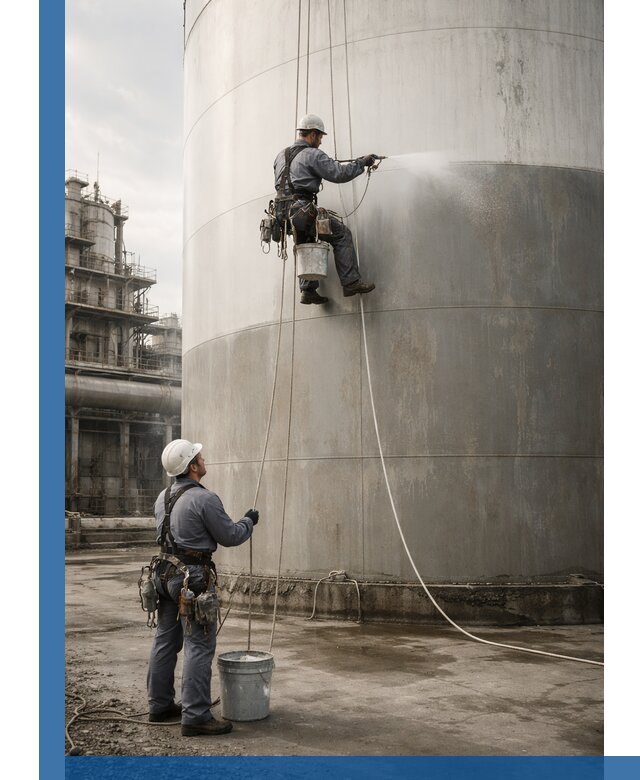 Покраска стальных резервуаров и емкостей в Борзе профессионально