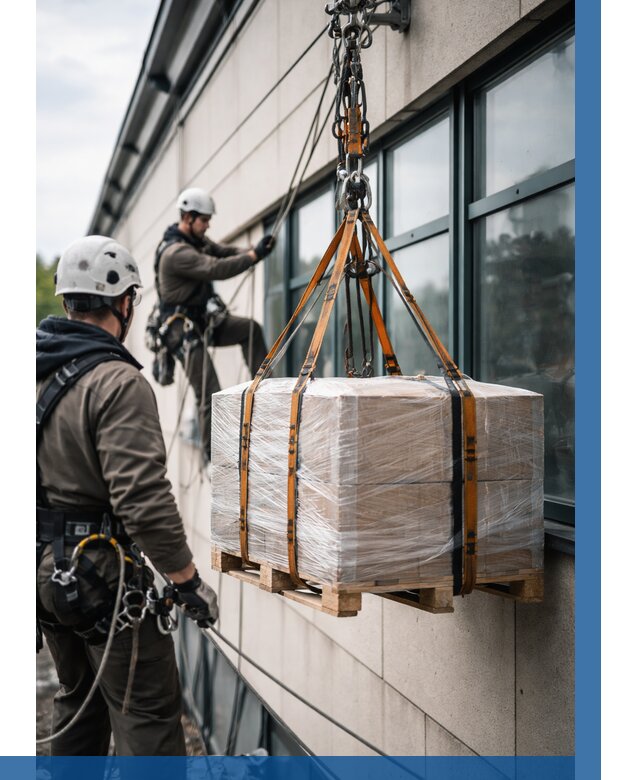 Подъем груза на высоту в Борзе от 3090 р. | ВЫСОТНИК-Бря