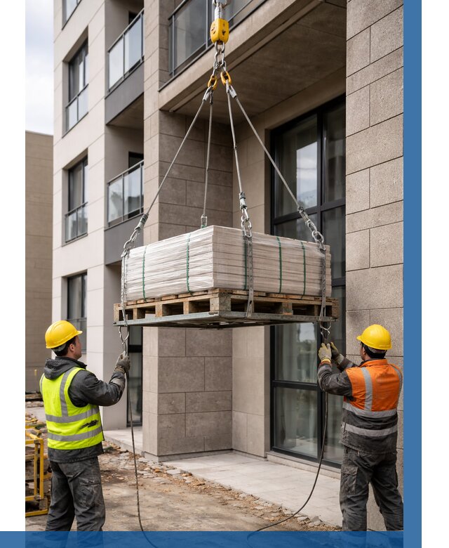 Подъем керамогранита на этаж в Борзе от 3605 р. | ВЫСОТНИК-Бря