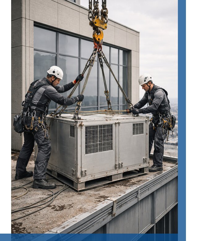 Такелажные работы на высоте в Борзе от 8241 р. | ВЫСОТНИК-Бря