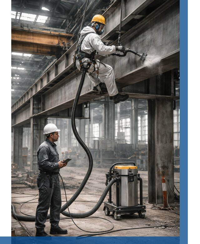 Обеспыливание конструкций в цехе в Борзе от 4326 р. | ВЫСОТНИК-Бря