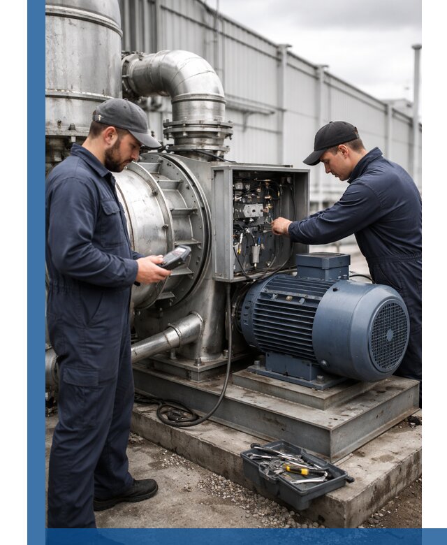 Техническое обслуживание промышленного оборудования в Борзе