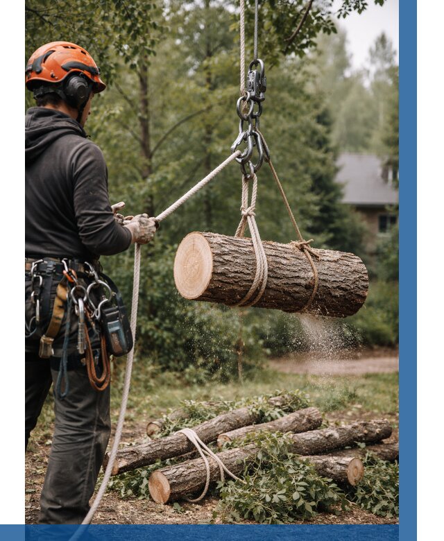 Валка деревьев частями в Борзе от 7726 р. | ВЫСОТНИК-Бря