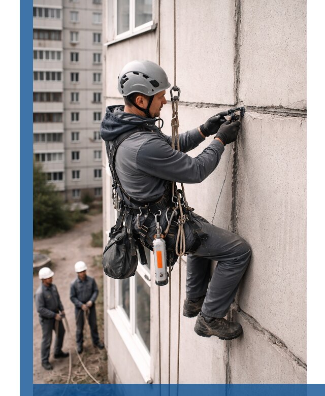 Обследование межпанельных швов и герметизация в Борзе