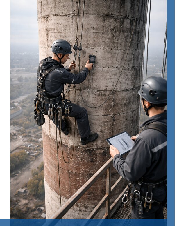Обследование дымовой трубы в Борзе от 8241 р. | ВЫСОТНИК-Бря