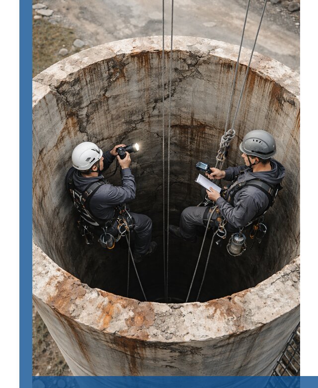 Обследование дымовой трубы: диагностика и оценка состояния в Борзе